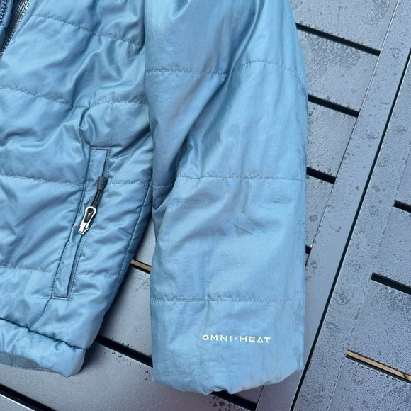 Columbia Kids Interchange Light Jacket Omni-Heat Thermal Comfort Size XS 4-5 - Picture 2 of 5